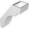 Ekena Millwork 5-in. W x 10-in. D x 14-in. H Pescadero Architectural Grade PVC Knee Brace BRCP05X10X14PEC - alternate 5
